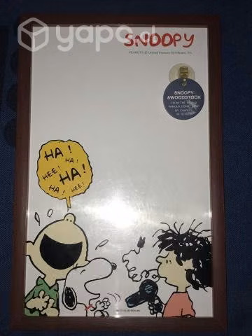 Antigua pizarra vintage de Snoopy
