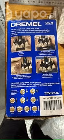 Soporte fresadora para dremel. Nueva