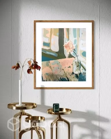 Cuadro decorativo: Óleo sobre tela