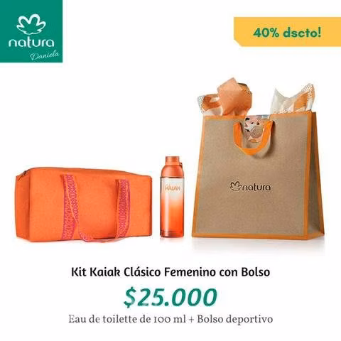 Kit Kaiak Clásico Femenino con Bolso