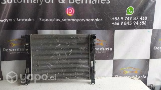 Radiador agua captur 2.1