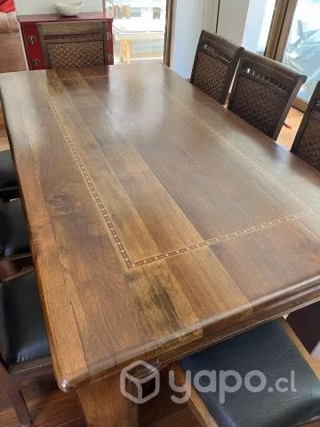 Comedor usado con 8 sillas