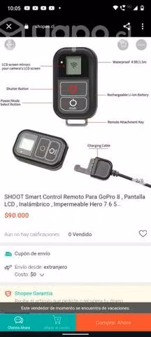GoPro artículos