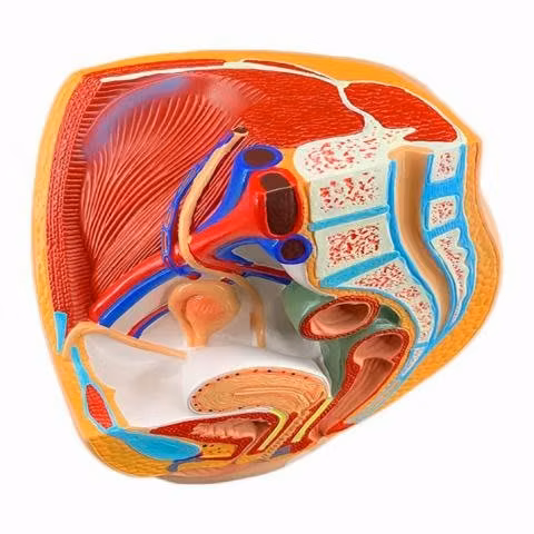 Modelo Anatomico de Estudio Pelvis Masculina - Imagen 5