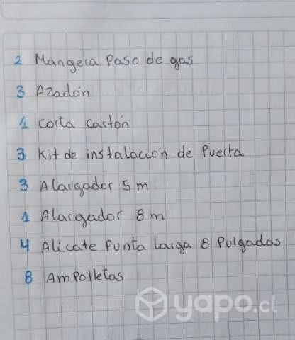 Lote de menaje