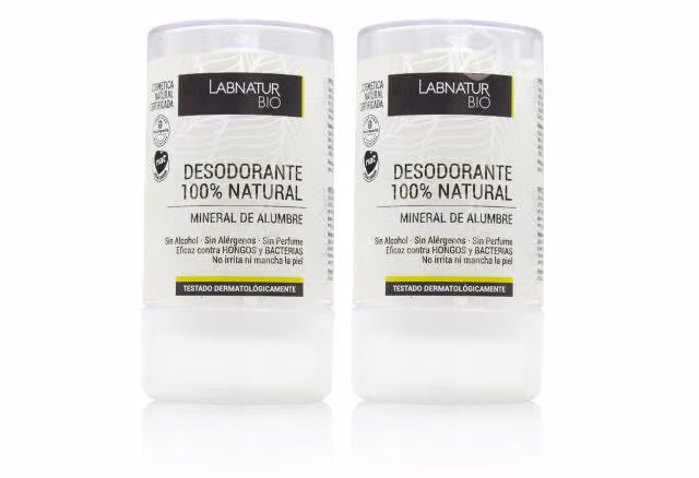 Pack x2 Desodorante Piedra Alumbre 100% Labnatur