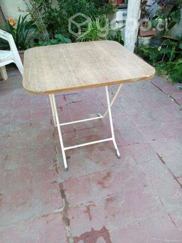 Mesa plegable cuadrada 80x80 - Imagen 3