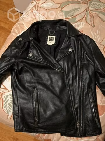 Chaqueta de cuero americanino