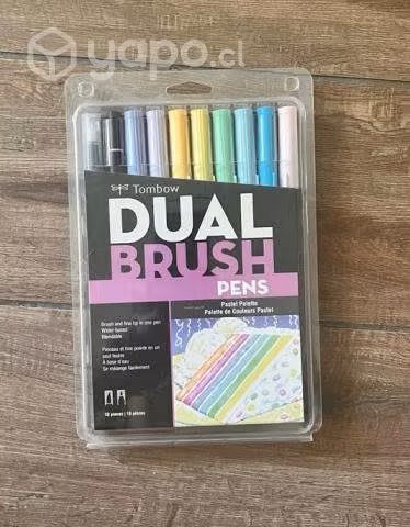 Lápices Tombow Dual Brush Pens Paleta Pastel - Set