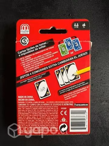 Juego de cartas ¨"UNO"