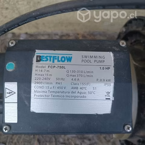 Bomba de filtrado para piscina