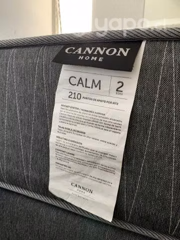 Cama 2 plazas marca cannon