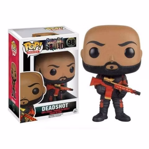Funkos Pop "DEADSHOT" y "DEATHSTROKE"