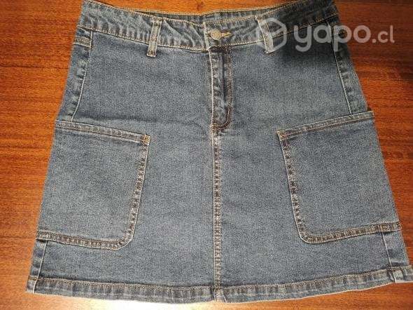 Falda iO talla 40 bolsillos tipo cargo - Imagen 3
