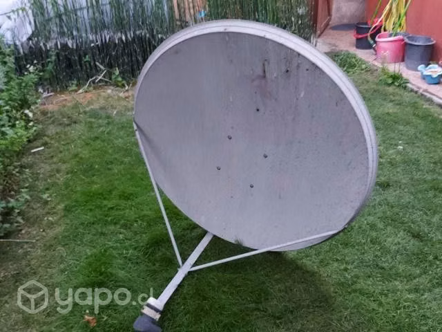Antena Satelital 90 cm con lnb doble