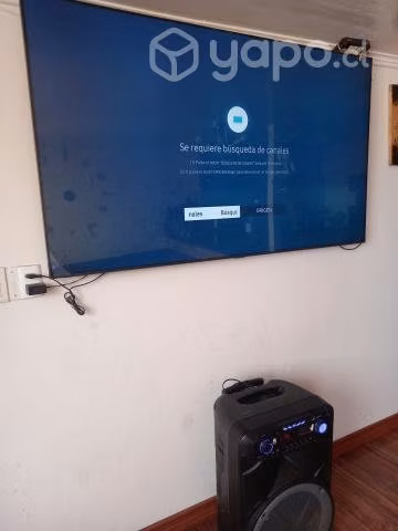 Smart tv Samsung de 70" y parlante master g