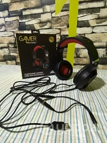 Audífonos Gamer Retroiluminados