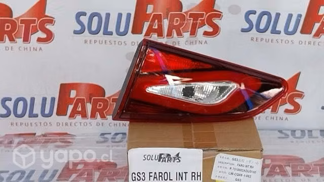 Farol trasero derecho para gac gs3