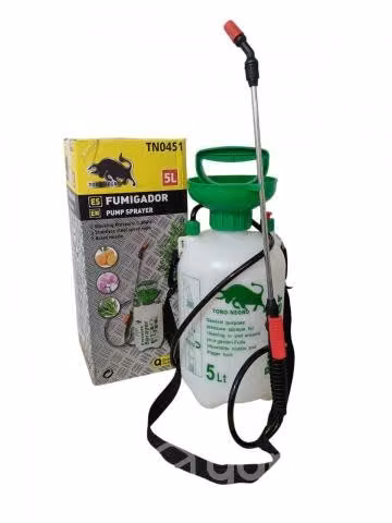 Fumigador Pulverizador Rociador 5 Litros Manual MAYOR Y DETALLE