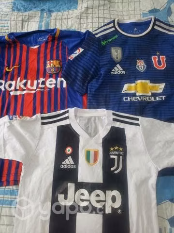 Lote poleras deportivas niño