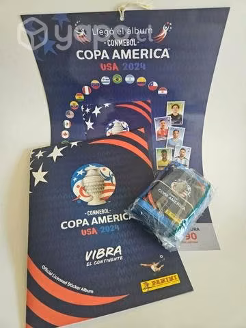 Album y sobres Copa América 2024