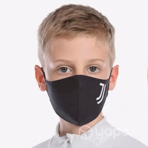 Juventus Set 3 Mascarillas Niños(as) C/Logo Colore