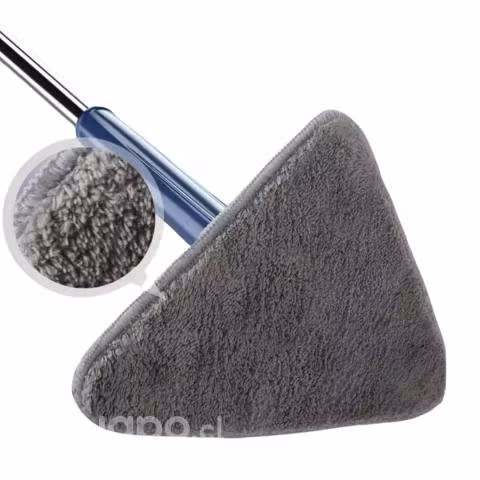 Mopa Triangular Azul Extendida Rotación 360°