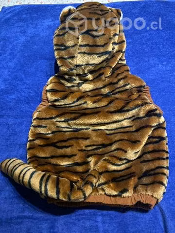 Disfraz Niño 2-3 años tigre como nuevo