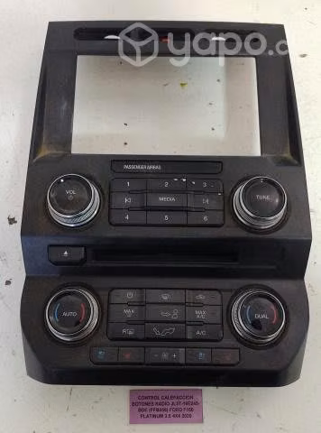 Control Calefac Botones Radio (FFB056) Ford F150