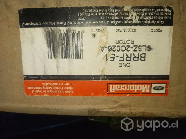 Disco de freno trasero Ford F 150, 6 pernos