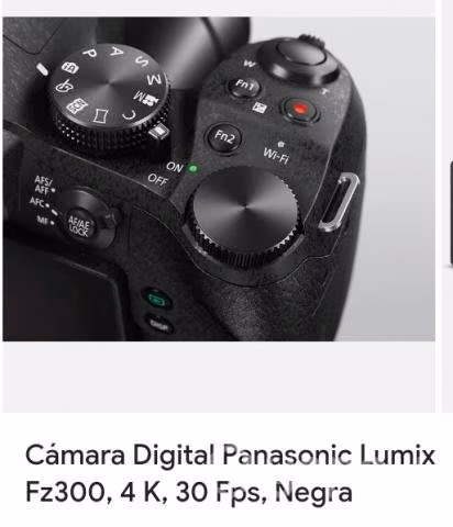 Cámara semi profesional