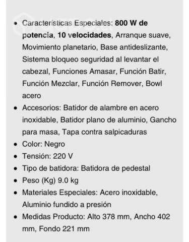 Batidora Smeg para reparar - Imagen 2