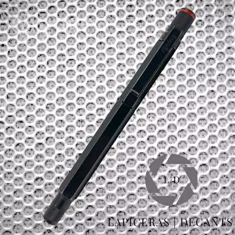 Lapicera Rotring 609 clásica negra plumín B