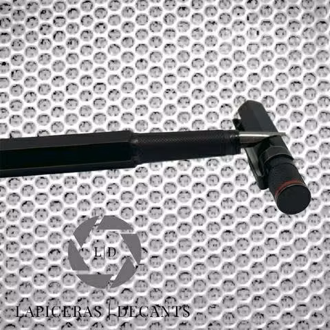 Lapicera Rotring 609 clásica negra plumín B