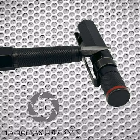 Lapicera Rotring 609 clásica negra plumín B