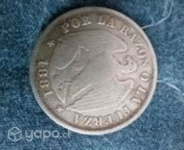 Moneda colección 1881 - Imagen 2