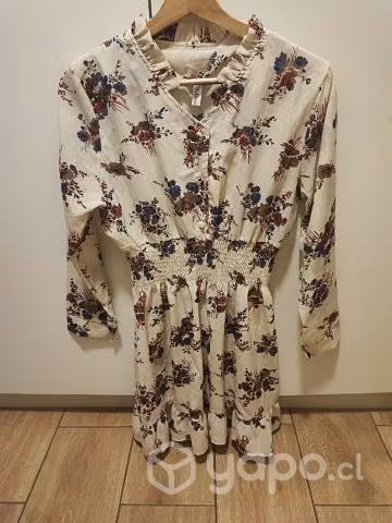 Vestido floreado talla S