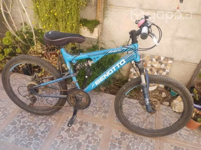 Bicicleta Benotto aro 24 doble suspensión