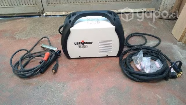Se vende soldadora de varilla y gas Ubermann nueva