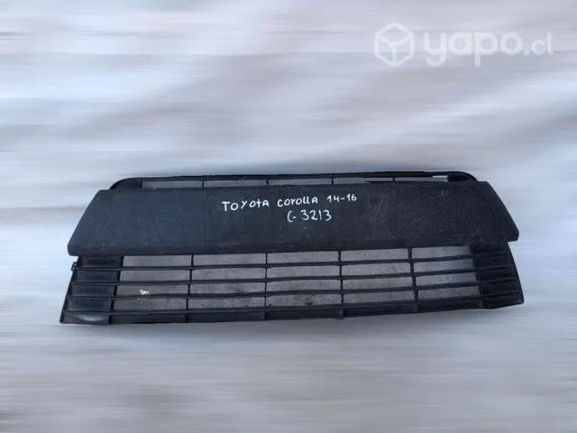 Rejilla toyota corolla 2014-2016
