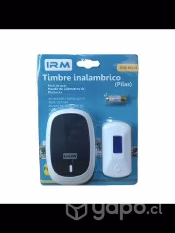 Timbre inalámbrico de largo alcance para tu hogar