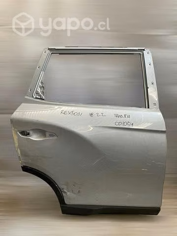 Puerta trasera rh Ssangyong Rexton 2018 2022