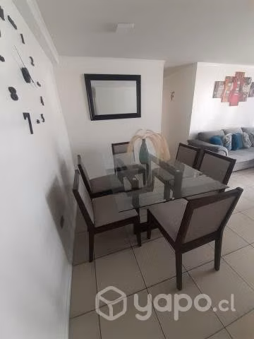Comedor, arrimo, mesa de centro y sillon