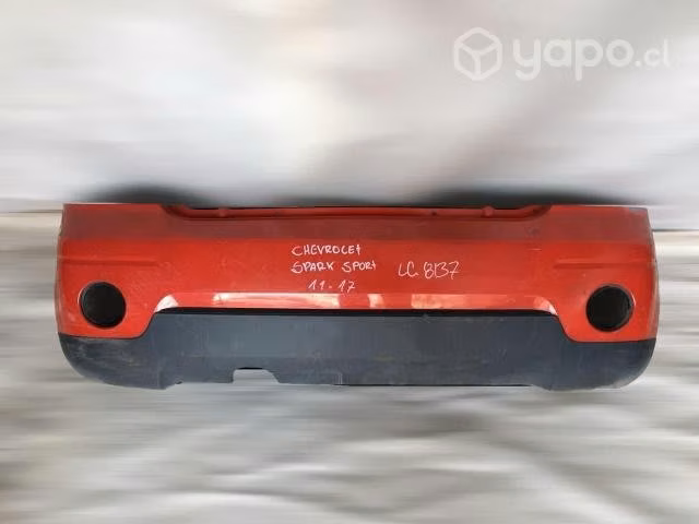 Parachoque trasero chevrolet spark gt 2011-2017