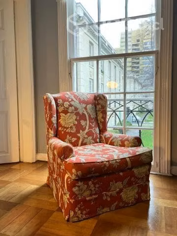 Sitial tipo Bergere