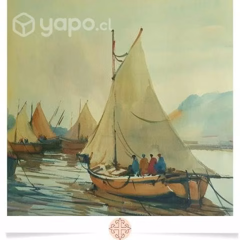 Cuadro de Luis Vicencio * Acuarela de P.Montt