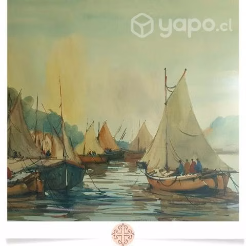 Cuadro de Luis Vicencio * Acuarela de P.Montt