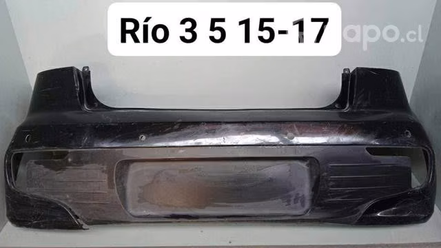 Parachoque trasero kia rio 3 5 dmg repuestos 13.54