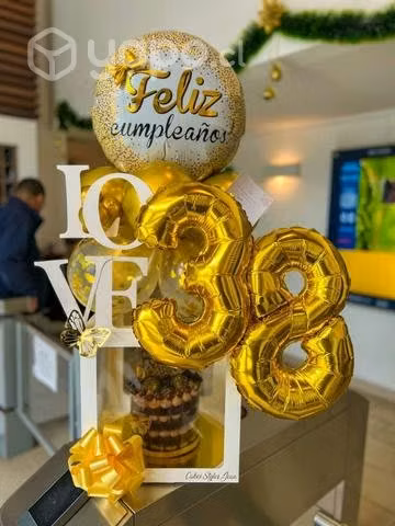 Arreglo Sorpresa cumpleaños o Aniversario