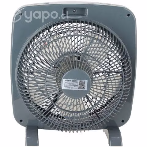 Ventilador box 12" gris